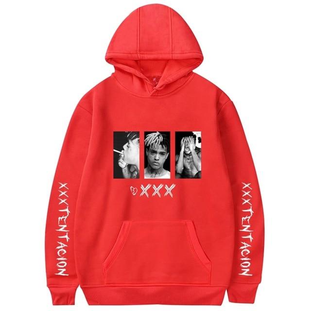 2019 Hot Sale Hip Hop Hoodies Sweatshirts Raper XXXTentacion Harajuku
