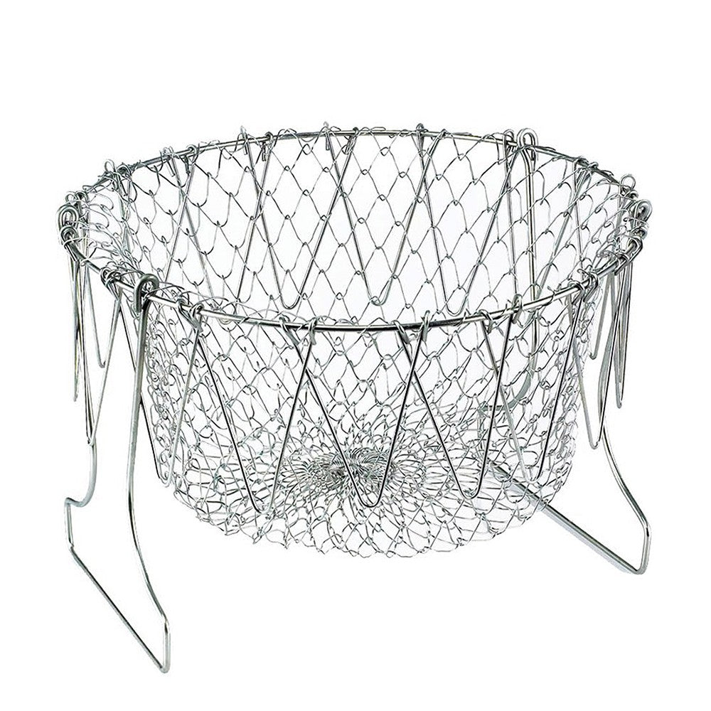 Kitchen Foldable Fry Basket