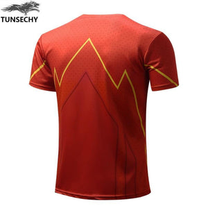 2019 Flash Captain Marvel T shirt Avengers