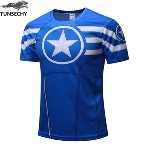 2019 Captain American Marvel T shirt Avengers