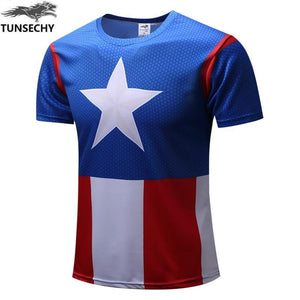 2019 Captain American Marvel T shirt Avengers