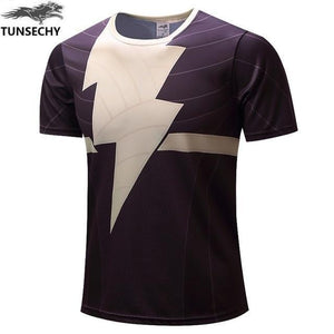 2019 Flash Captain Marvel T shirt Avengers