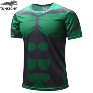 2019 Full Captain Marvel T-Shirt Avengers Superhero Mens