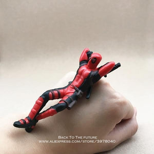 2019 Disney Marvel X-Men Deadpool 2 Action Figure Sitting Posture Model