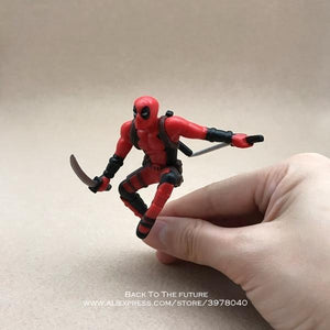 2019 Disney Marvel X-Men Deadpool 2 Action Figure Sitting Posture Model