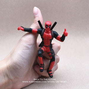 2019 Disney Marvel X-Men Deadpool 2 Action Figure Sitting Posture Model