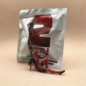 2019 Disney Marvel X-Men Deadpool 2 Action Figure Sitting Posture Model