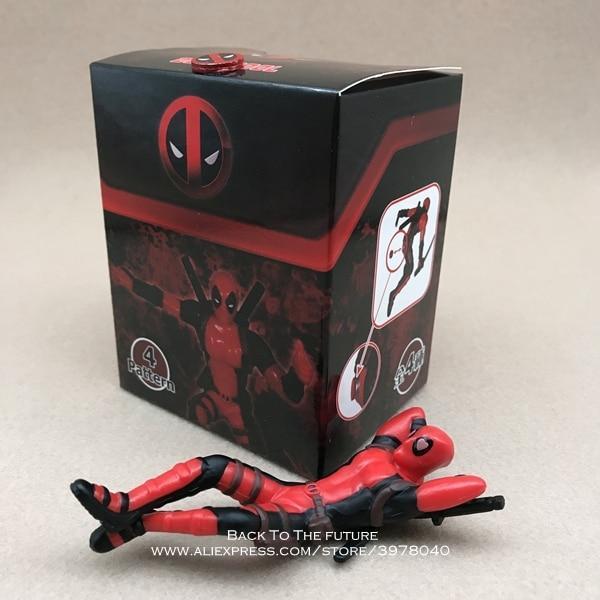 2019 Disney Marvel X-Men Deadpool 2 Action Figure Sitting Posture Model