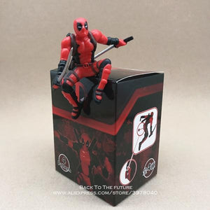 2019 Disney Marvel X-Men Deadpool 2 Action Figure Sitting Posture Model - with box