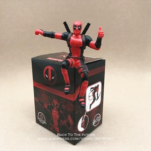 2019 Disney Marvel X-Men Deadpool 2 Action Figure Sitting Posture Model - with box