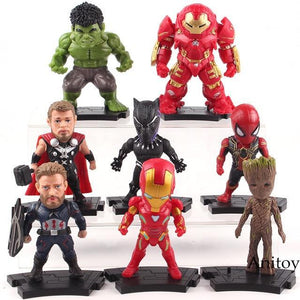 2019 Marvel Action Figures Figure Toys 8pcs