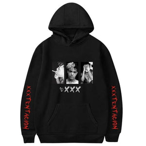 2019 Hot Sale Hip Hop Hoodies Sweatshirts Raper XXXTentacion Harajuku