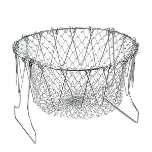 Kitchen Foldable Fry Basket